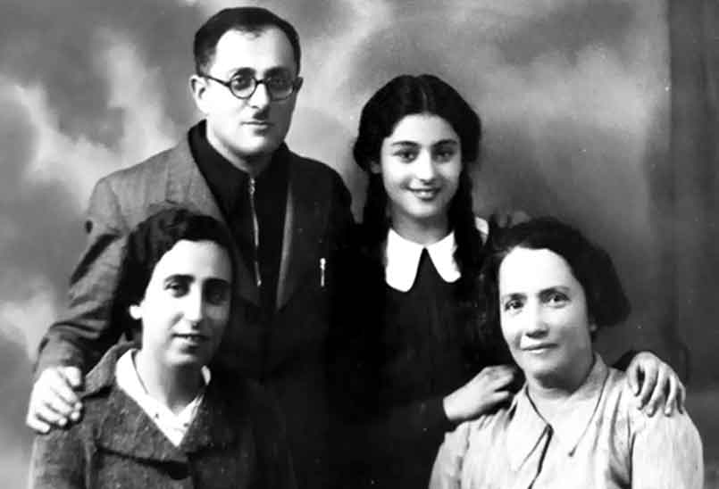 משפחת בנדורי – איטה, רינה , פייביש ובטיה הבת דודה